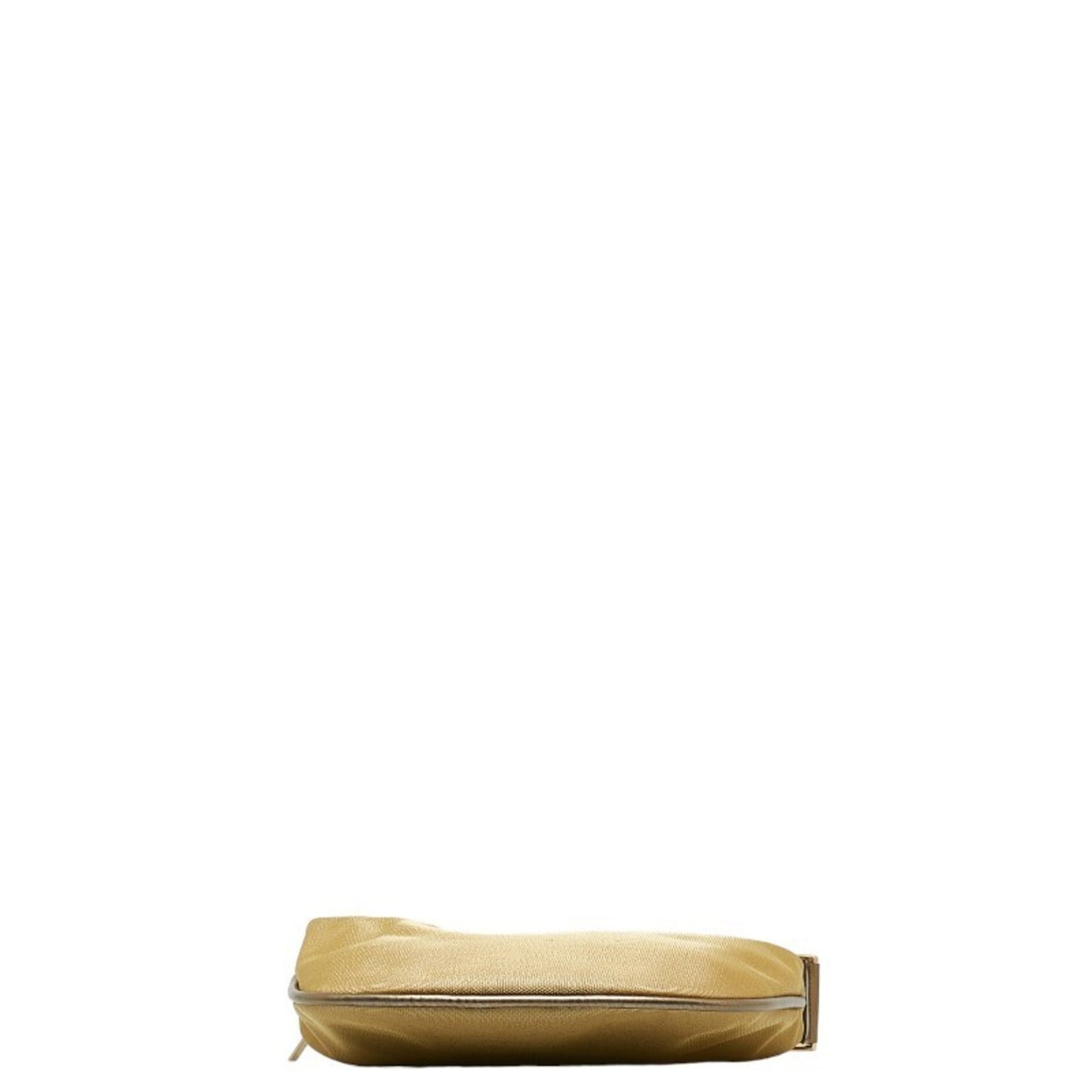Gucci Leather Canvas Shoulder Bag
