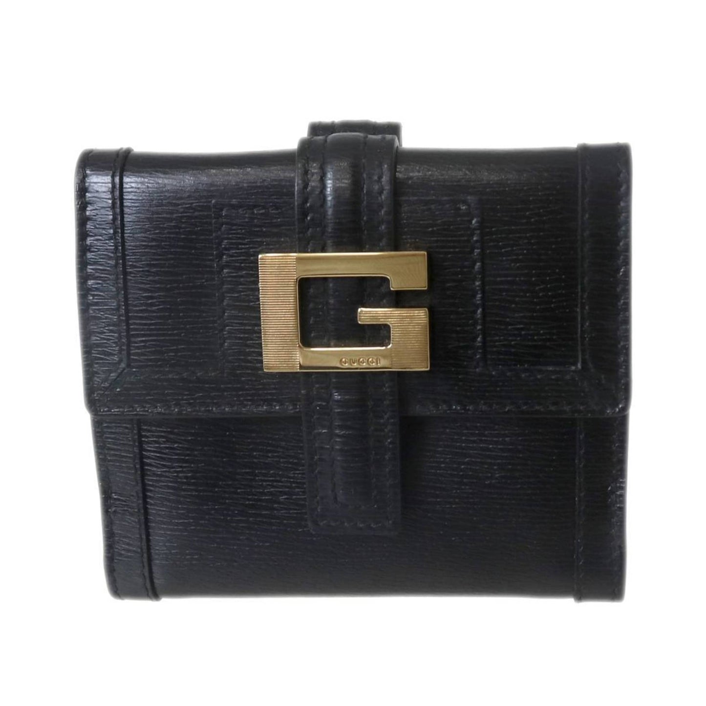 Gucci Black Wallet (Tri-Fold) ( )
