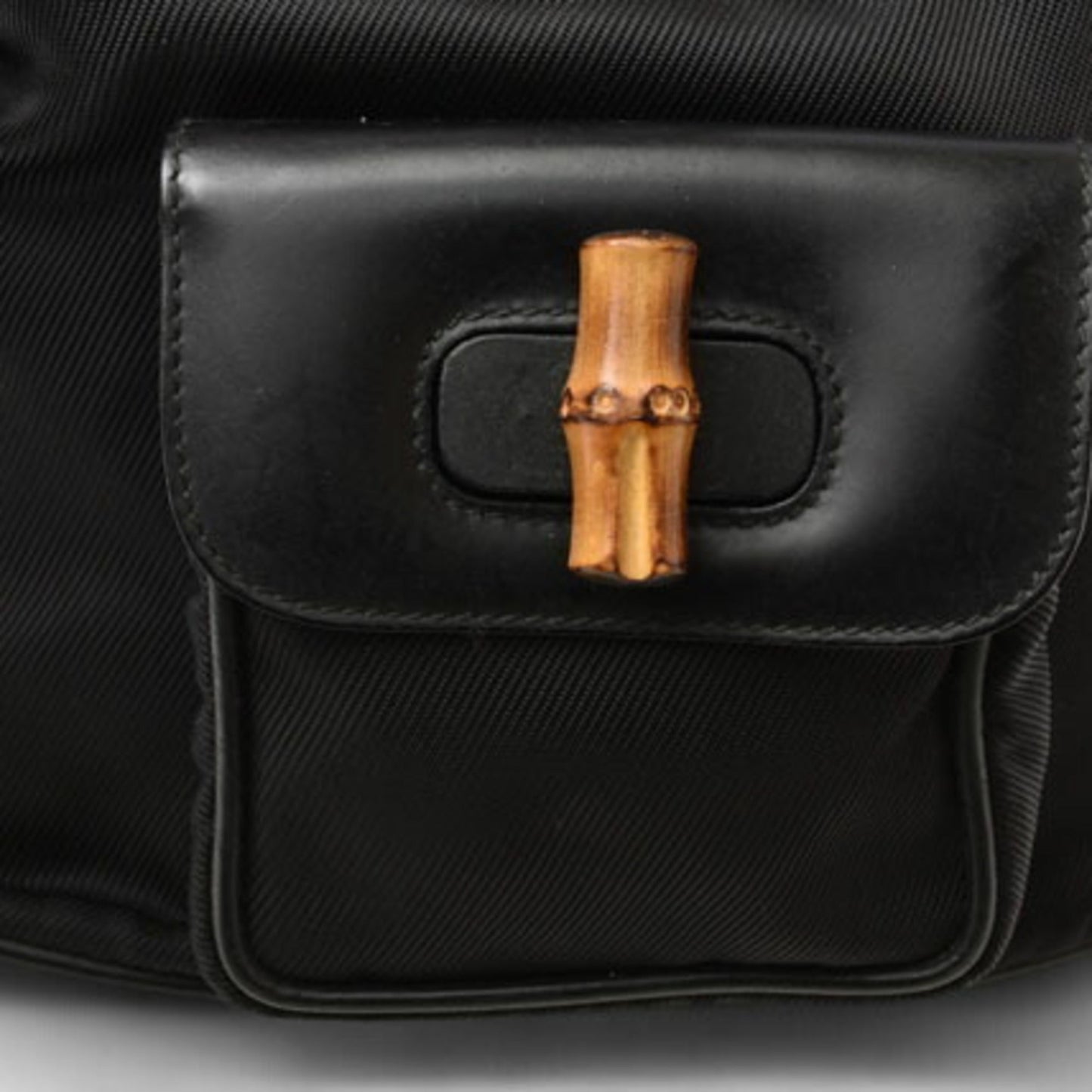 Gucci Black Leather Backpack ( )