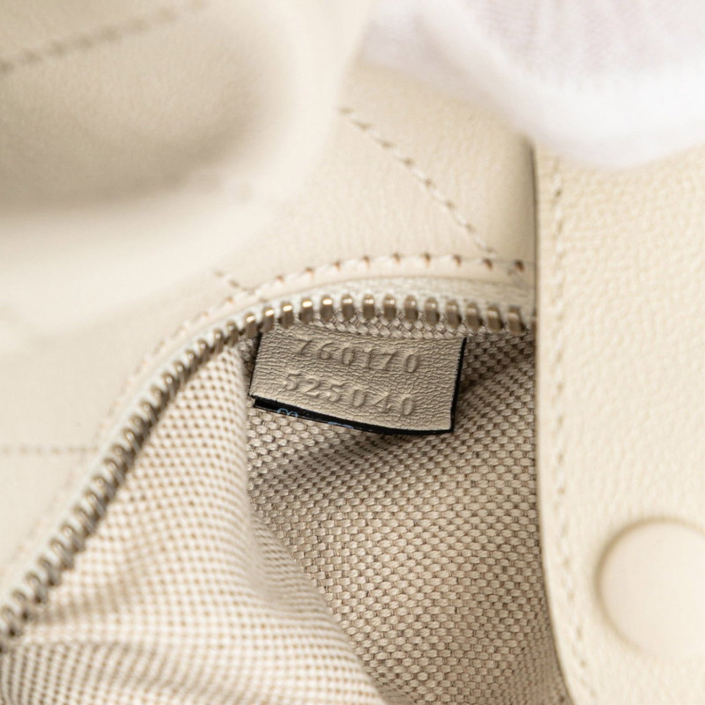 Gucci White Leather Handbag Shoulder Bag ( )