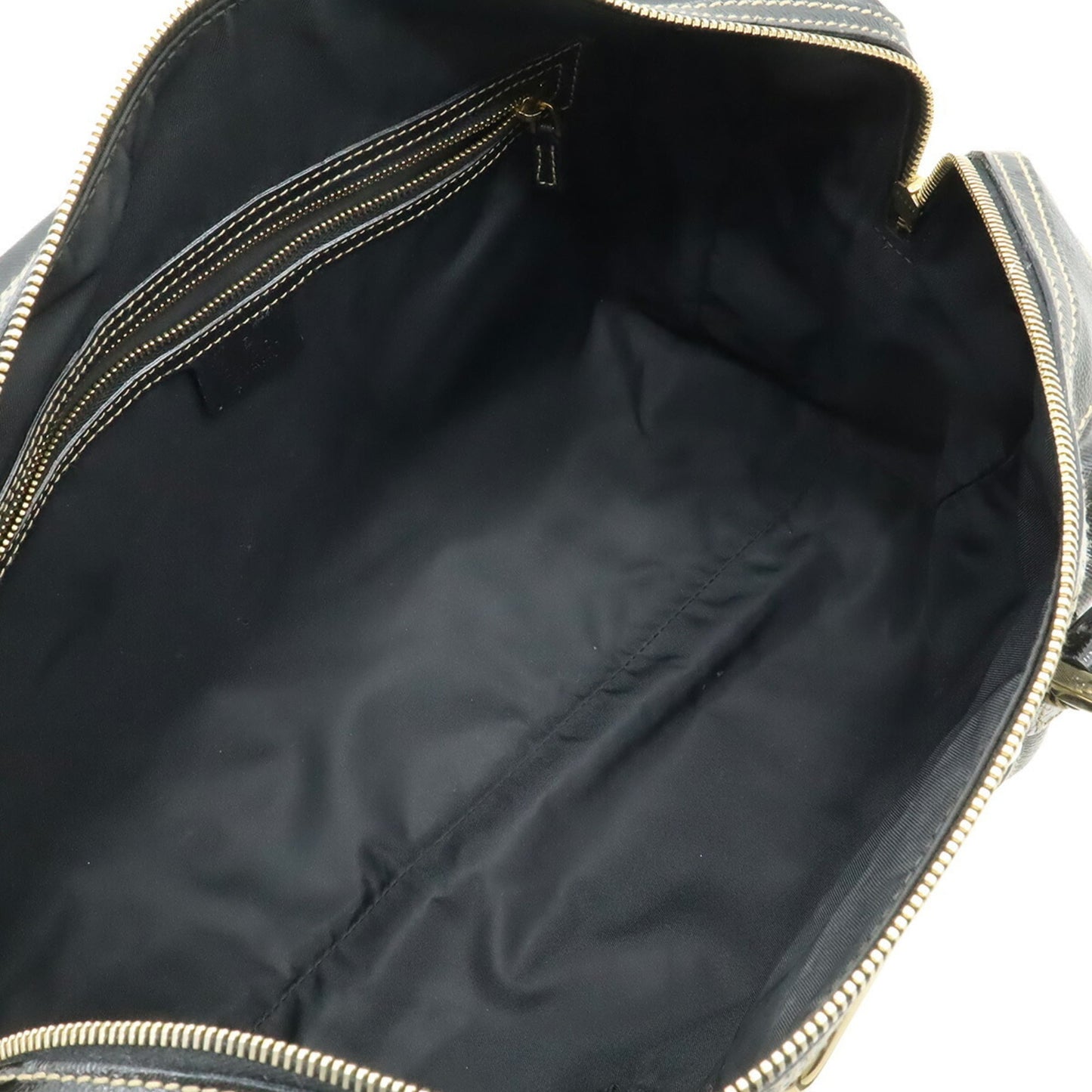 Gucci Black Coated Canvas Handbag ( )