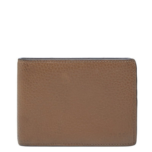 Gucci Brown Leather Wallet (Bi-Fold) ( )