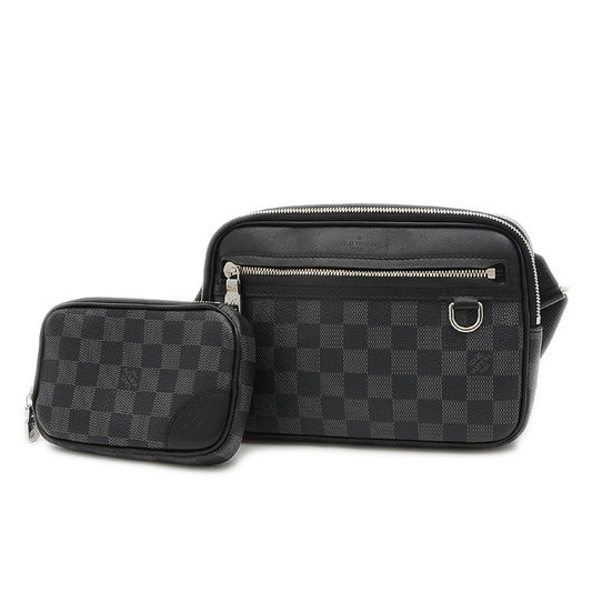 Louis Vuitton Damier Graphite Scott Messenger Shoulder Bag Men's
