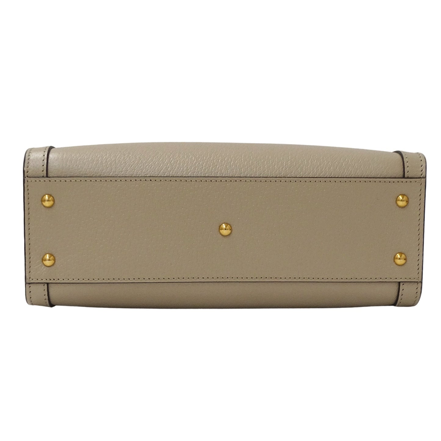 Gucci Beige Leather Handbag Shoulder Bag ( )