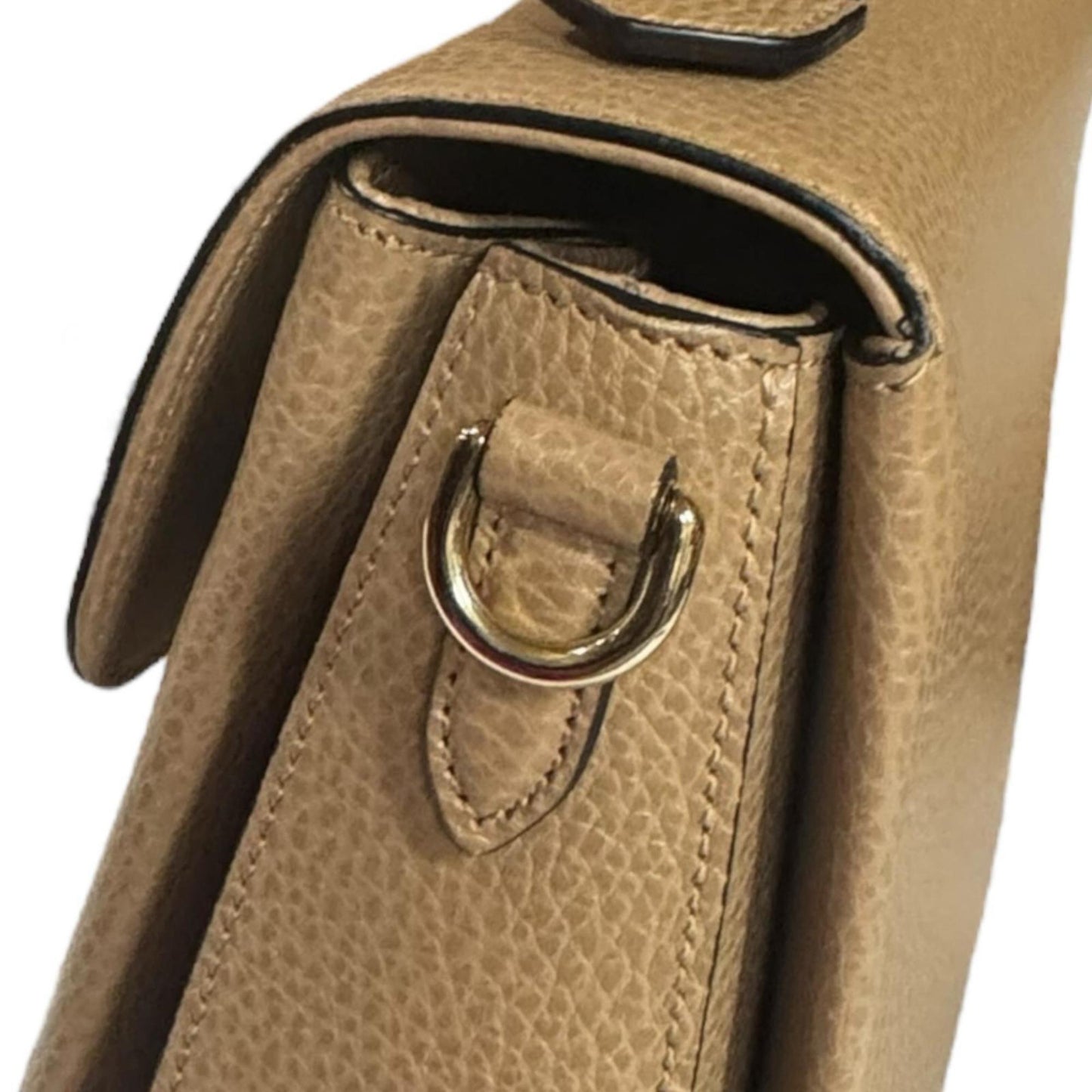 Gucci Beige Leather Shoulder Bag ( )