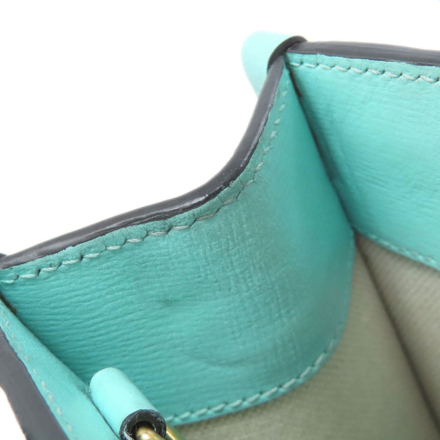 Gucci Brown Light Blue Pvc Handbag ( )