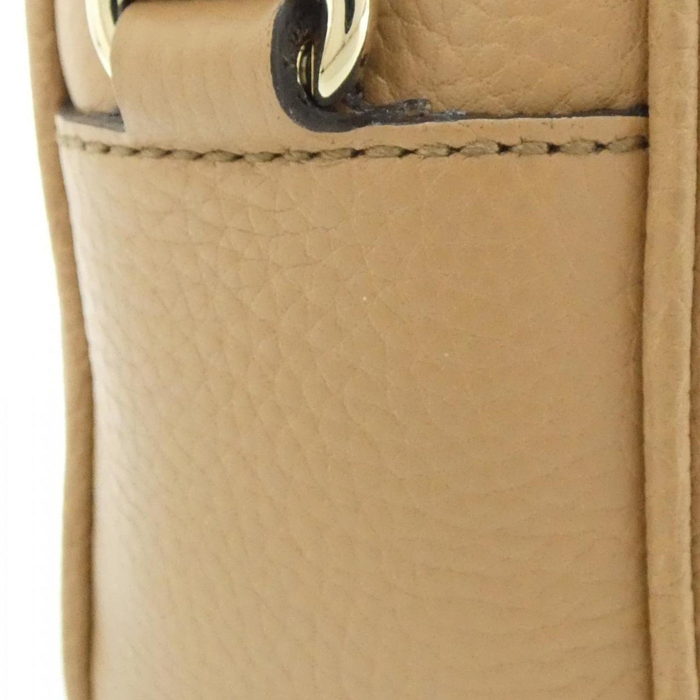 Gucci Beige Leather Shoulder Bag ( )