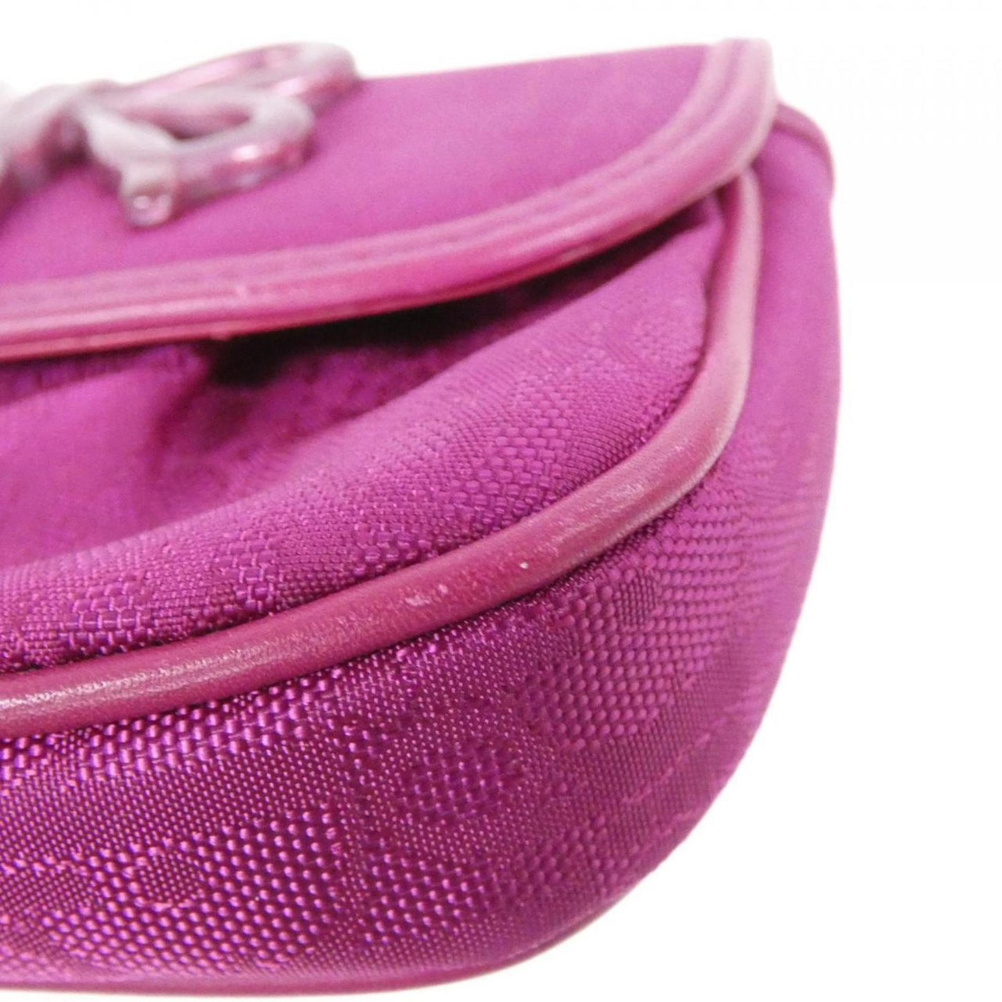 Christian Dior Purple Nylon Pouch ()