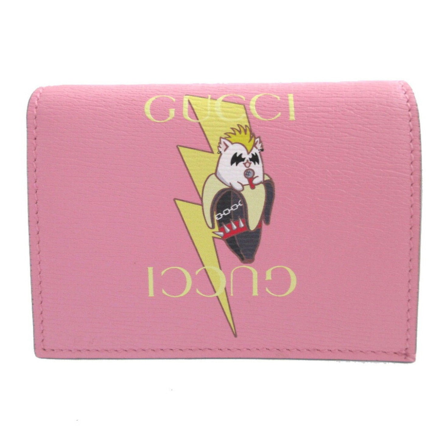 Gucci Pink Leather Wallet (Bi-Fold) ( )