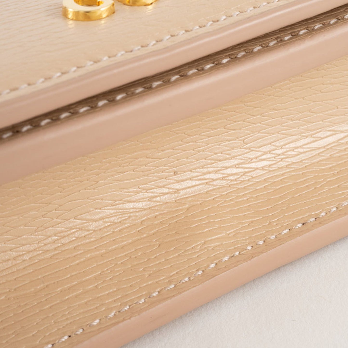 Gucci Pale Orange Leather Shoulder Bag ( )