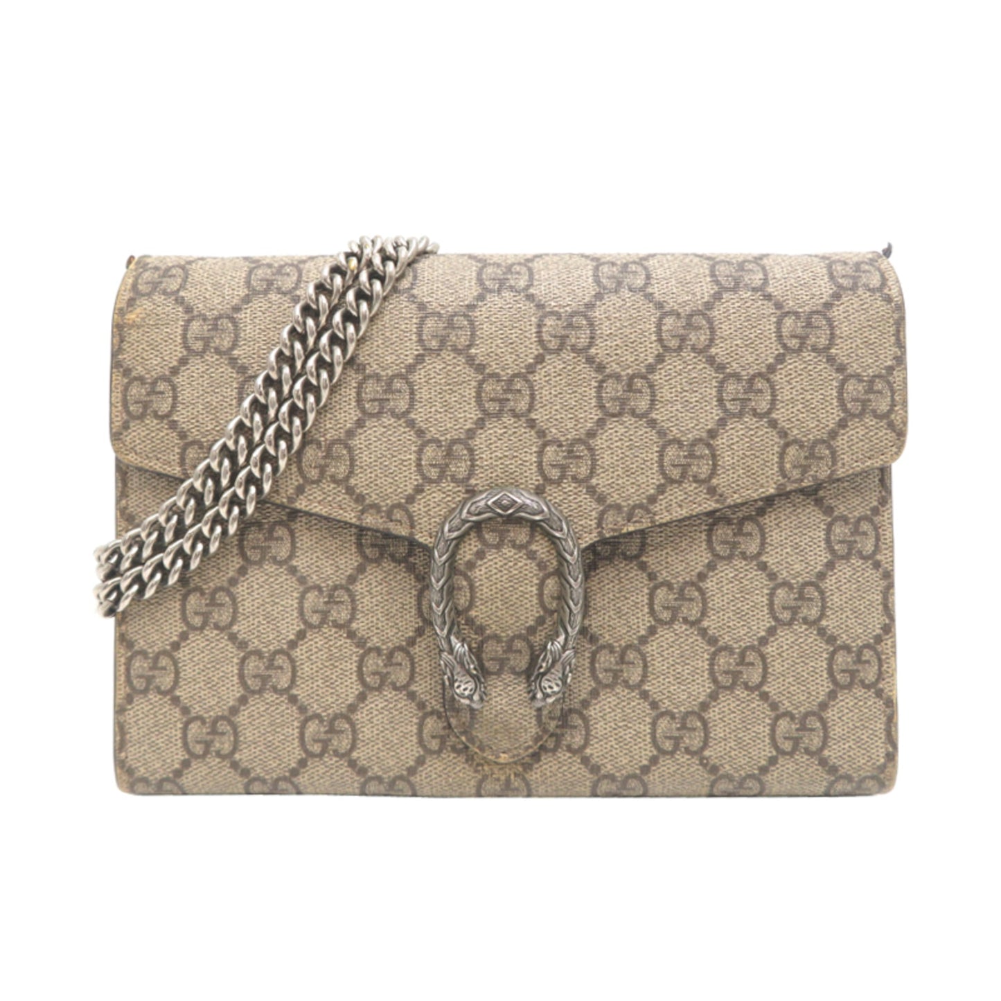 Gucci Beige Gg Supreme Shoulder Bag ( )