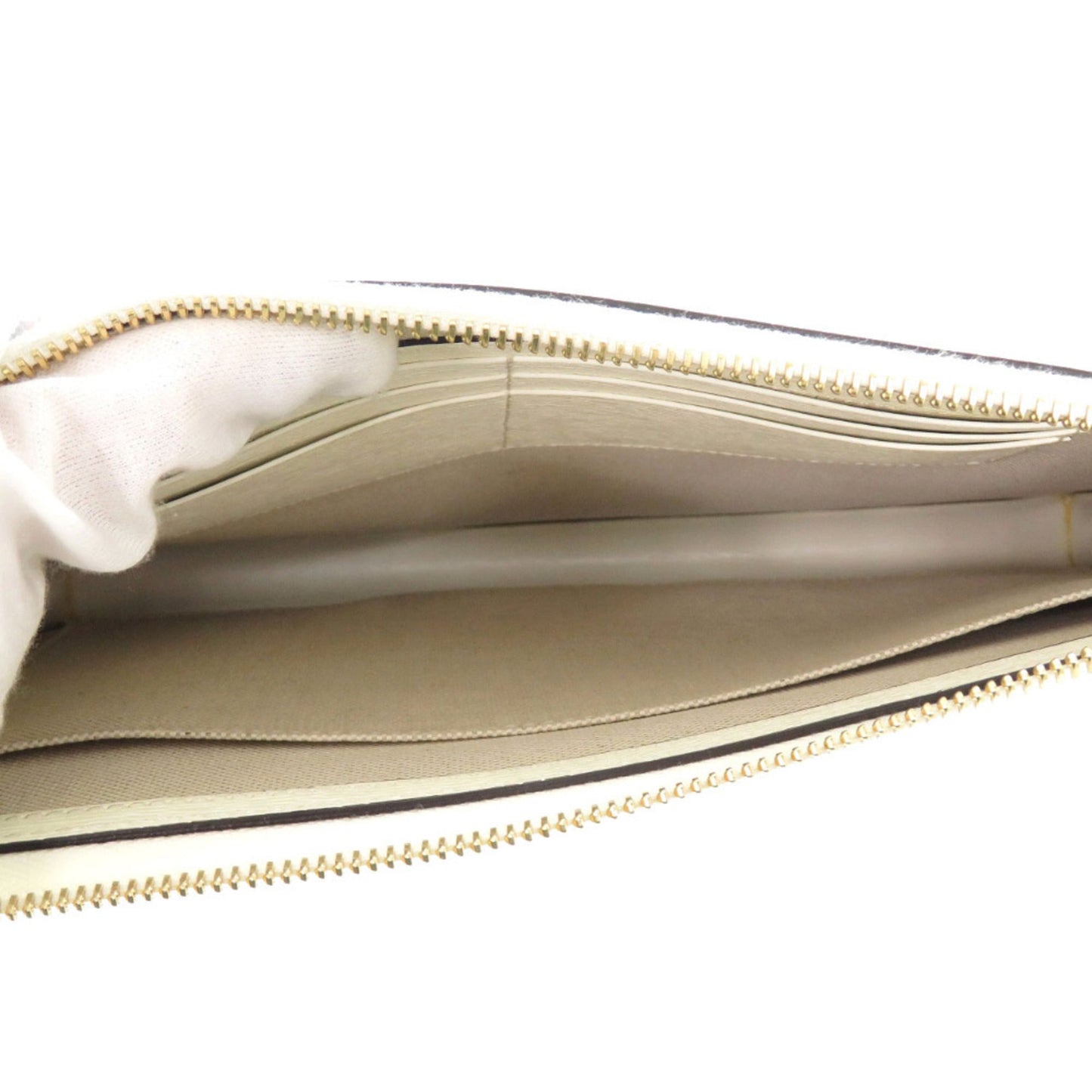 Gucci Light Blue White Leather Clutch Bag ( )