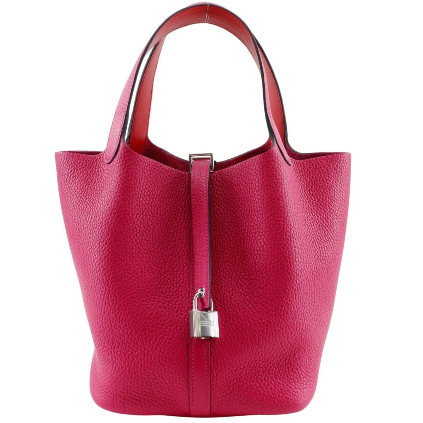 Hermes Pink Togo Leather Handbag ( )