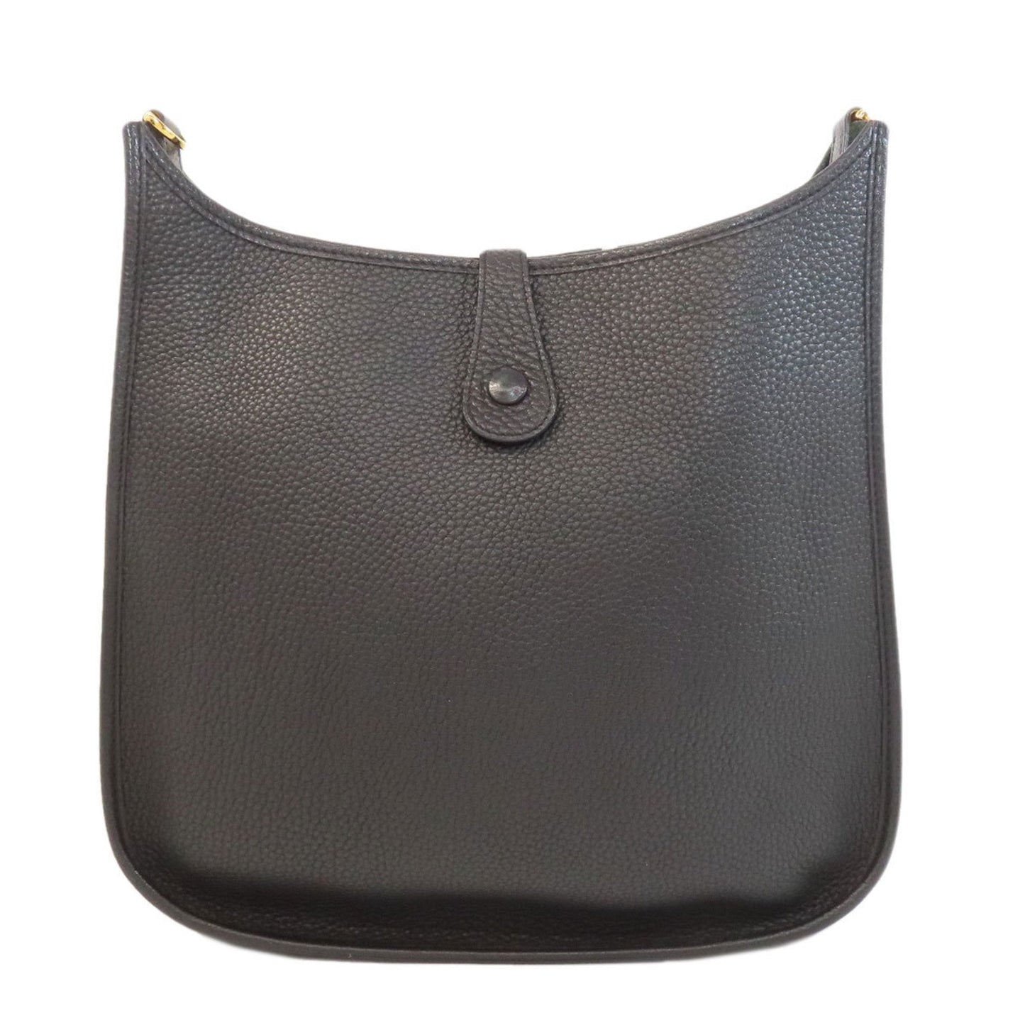 Hermes Evelyne Black Togo Leather Shoulder Bag ( )