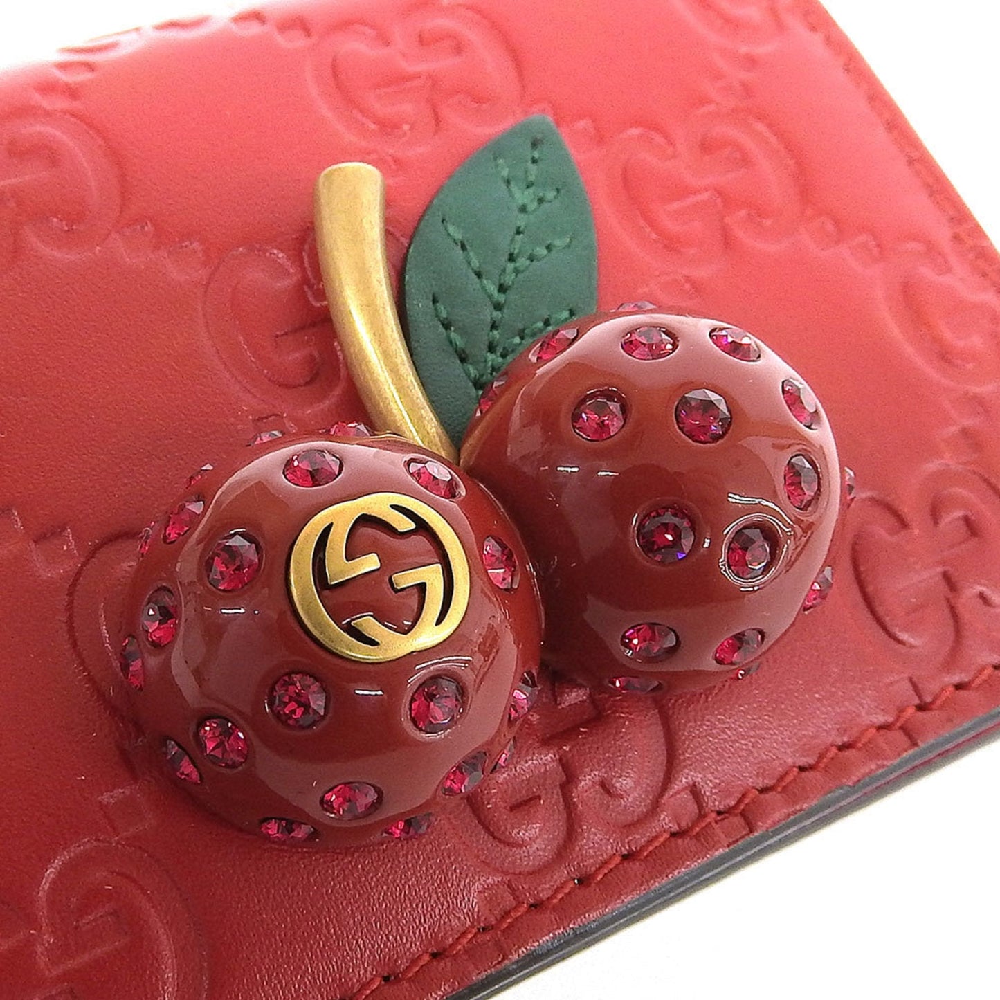 Gucci Red Color Wallet (Bi-Fold) ( )