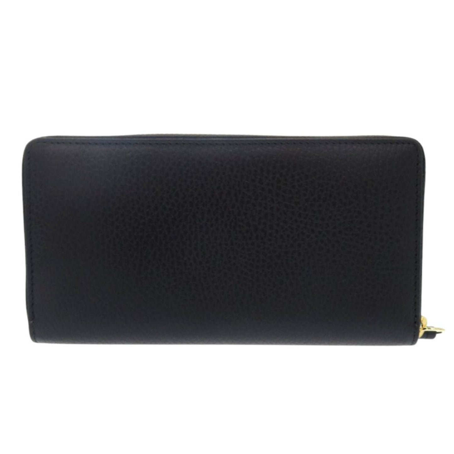 Gucci Black Leather Long Wallet (Bi-Fold) ( )