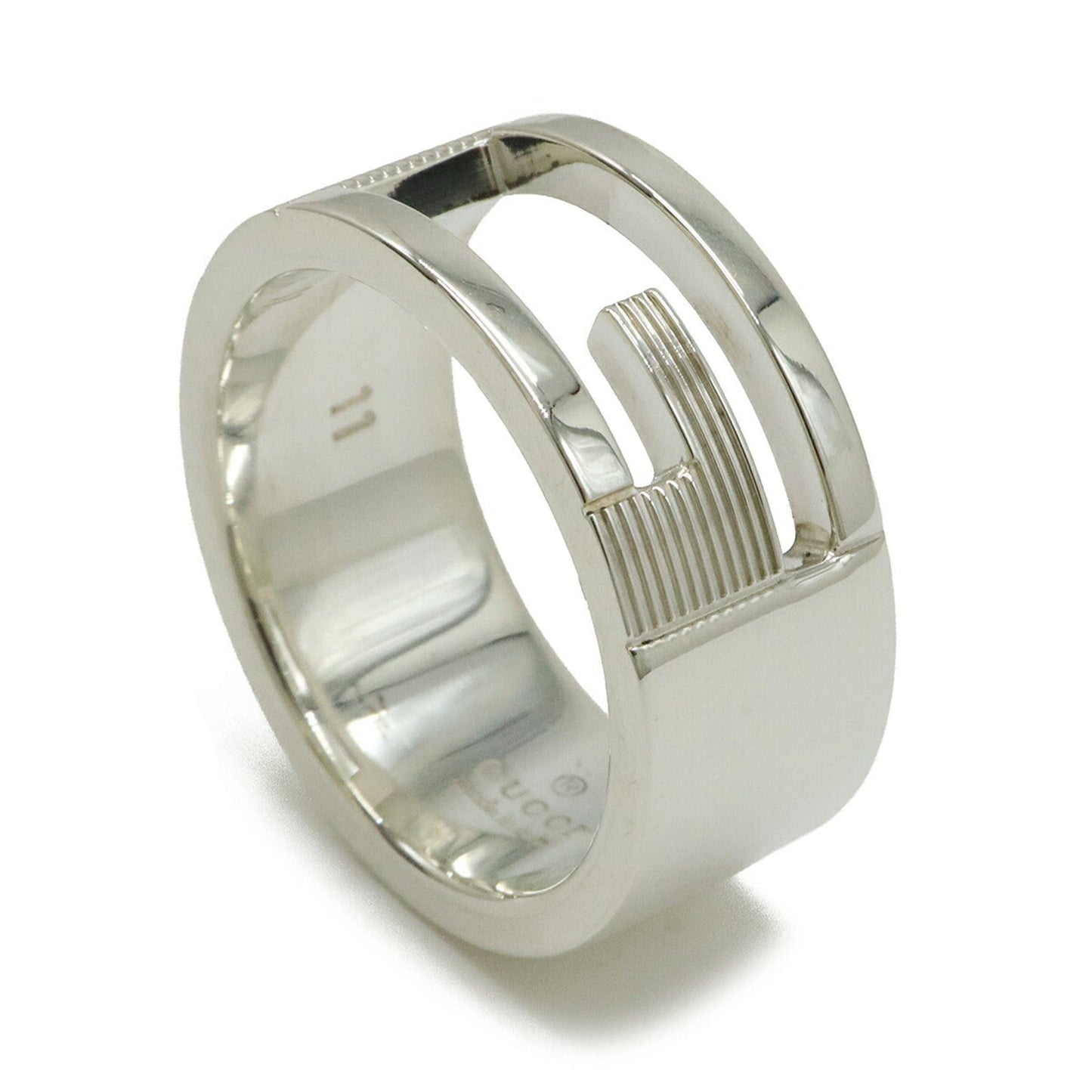 Gucci Silver Silver 925 Band Ring ( )