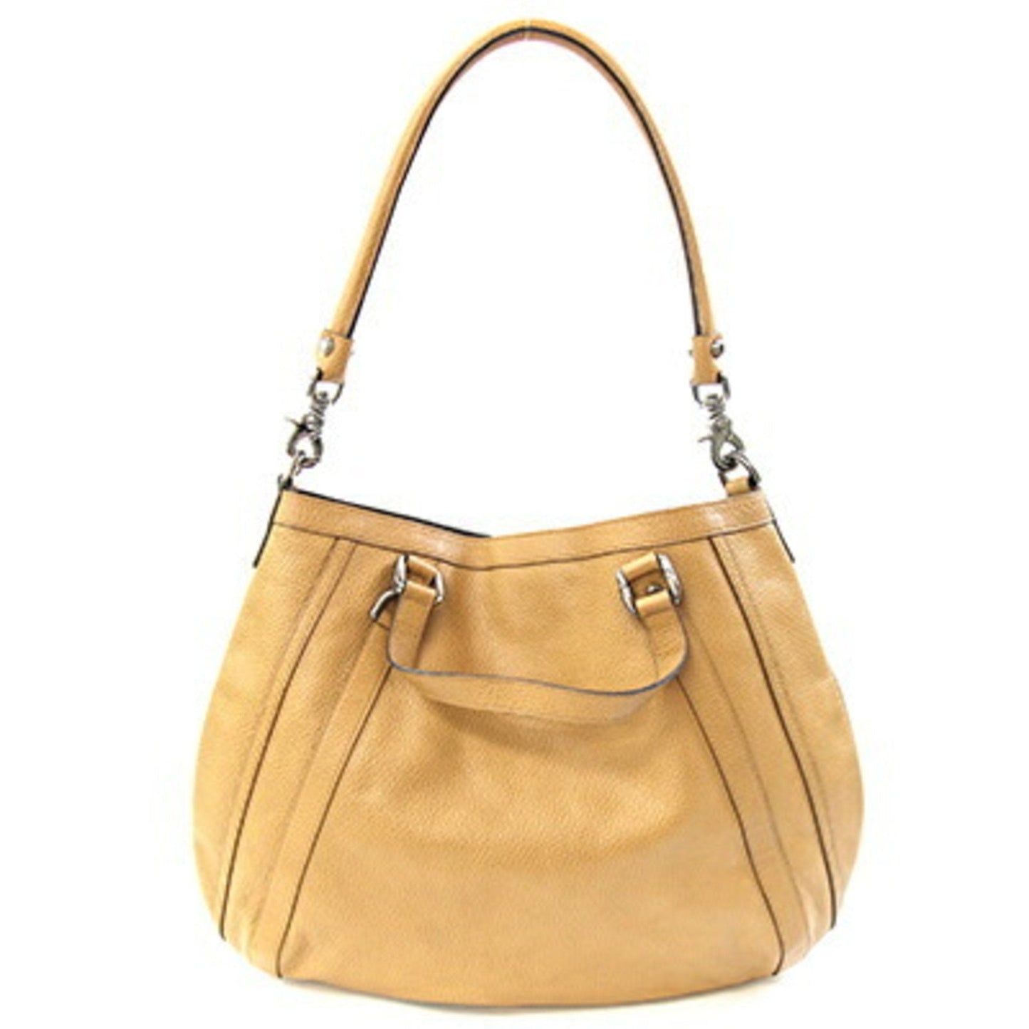 Gucci Beige Leather Handbag Shoulder Bag ( )