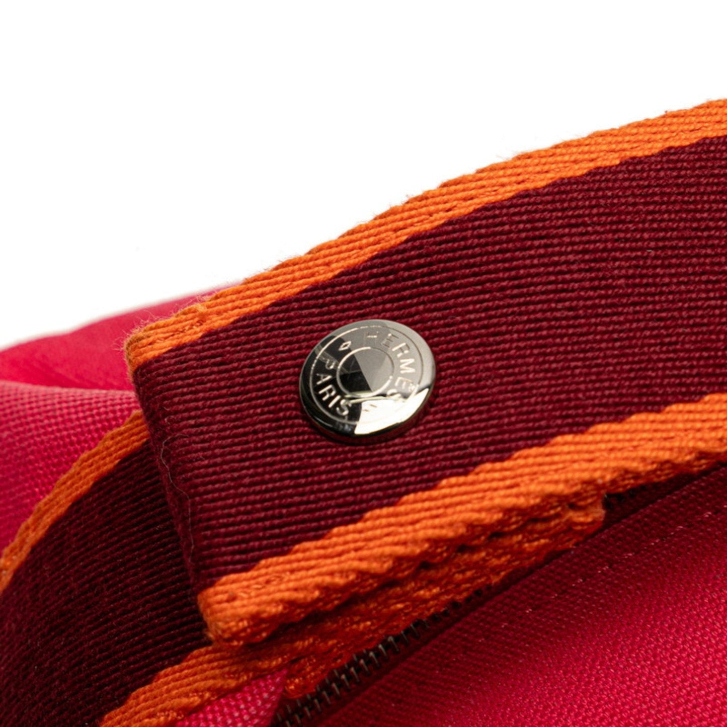 Hermes Pink Canvas Handbag ( )