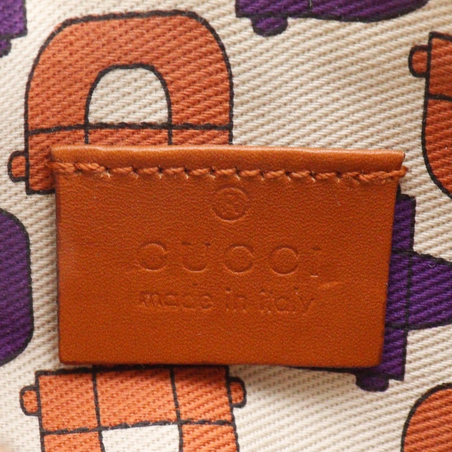 Gucci Brown Leather Pouch ( )