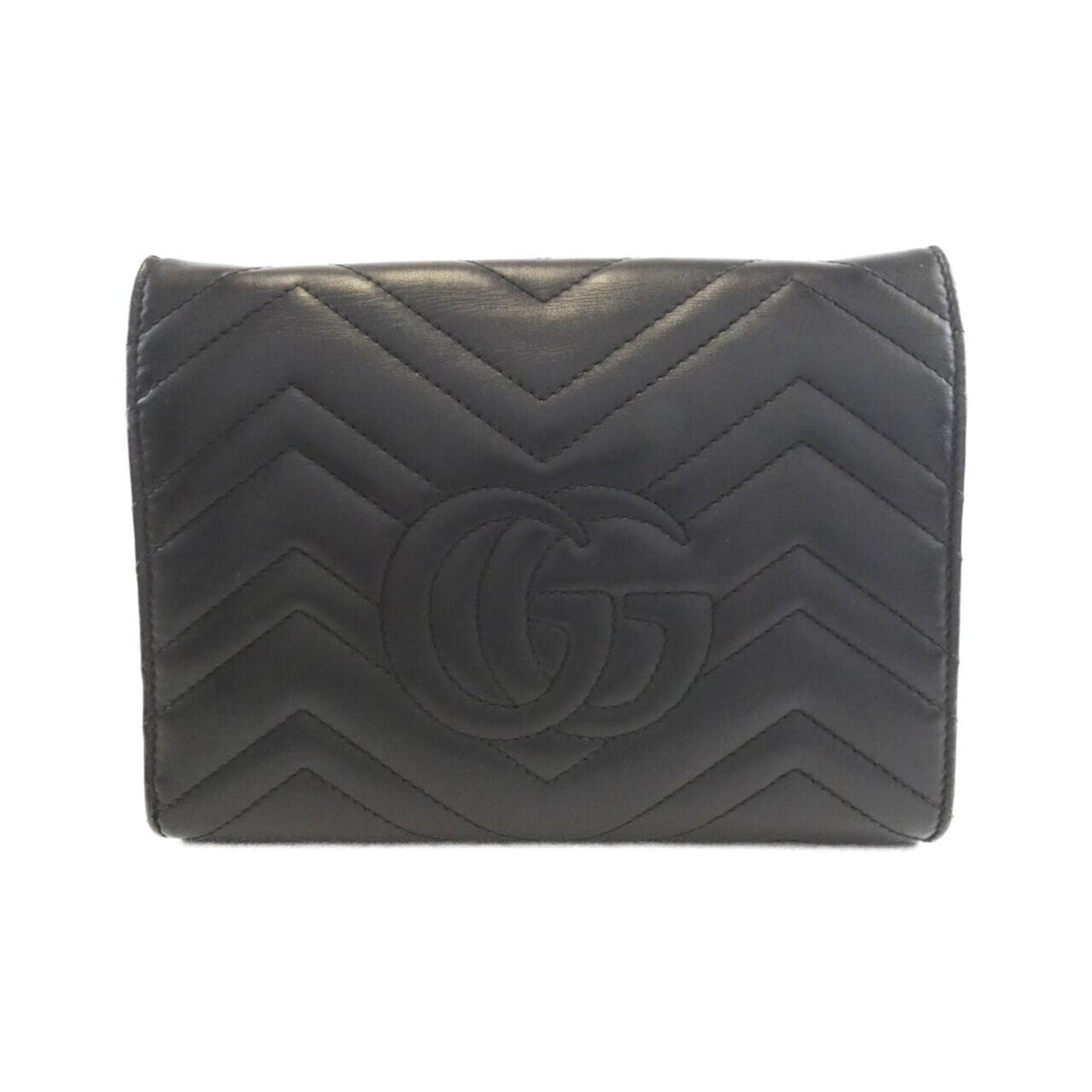 Gucci Black Leather Shoulder Bag ( )
