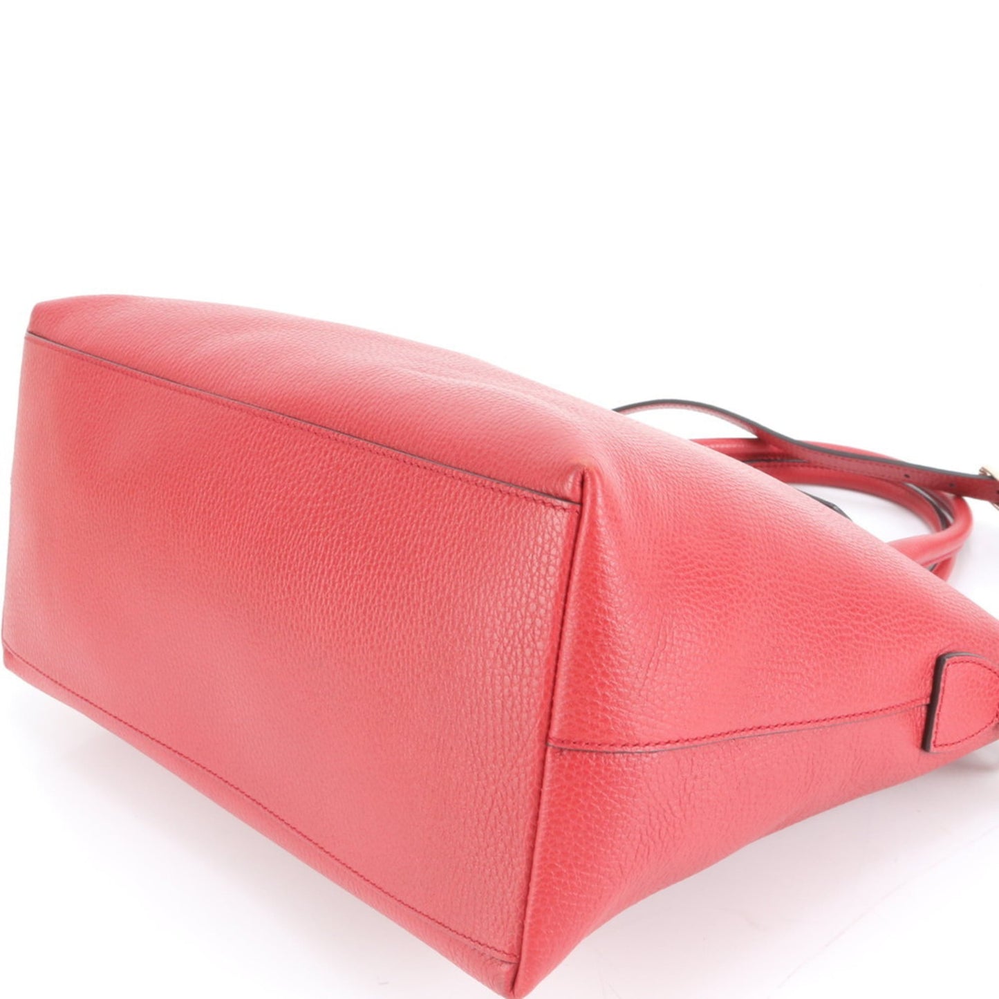 Gucci Red Color Leather Shoulder Bag ( )