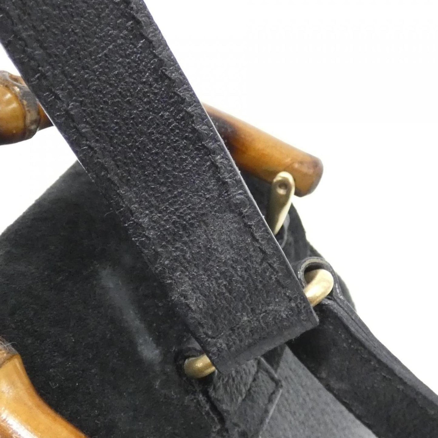 Gucci Black Suede Backpack ( )