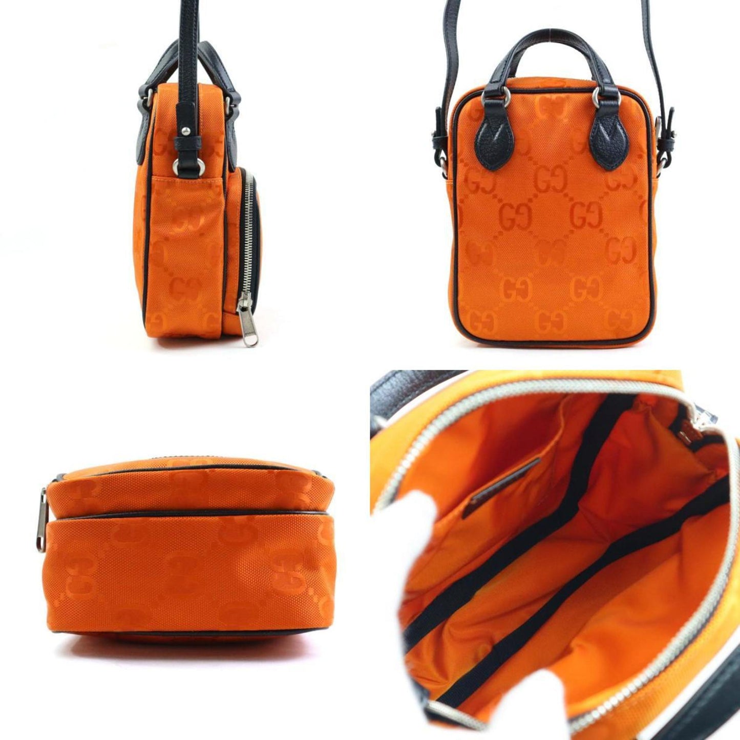 Gucci Nylon Canvas Shoulder Bag