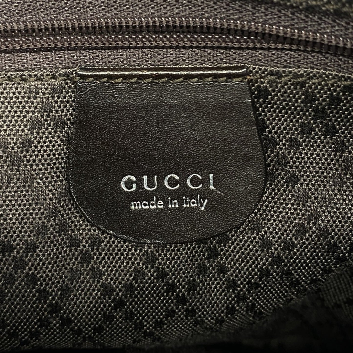 Gucci Brown Nylon Shoulder Bag ( )