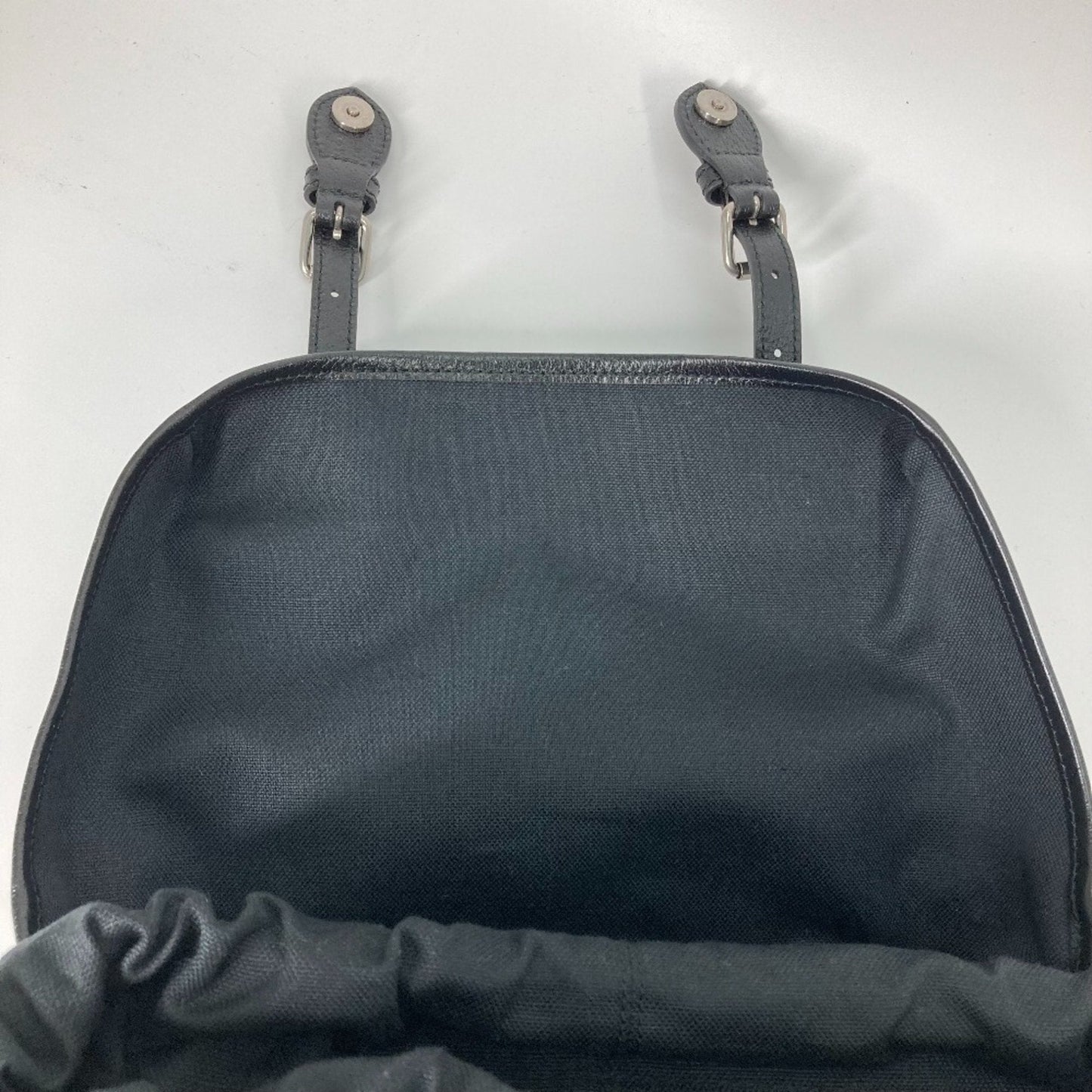 Gucci Black Gg Supreme Backpack ( )