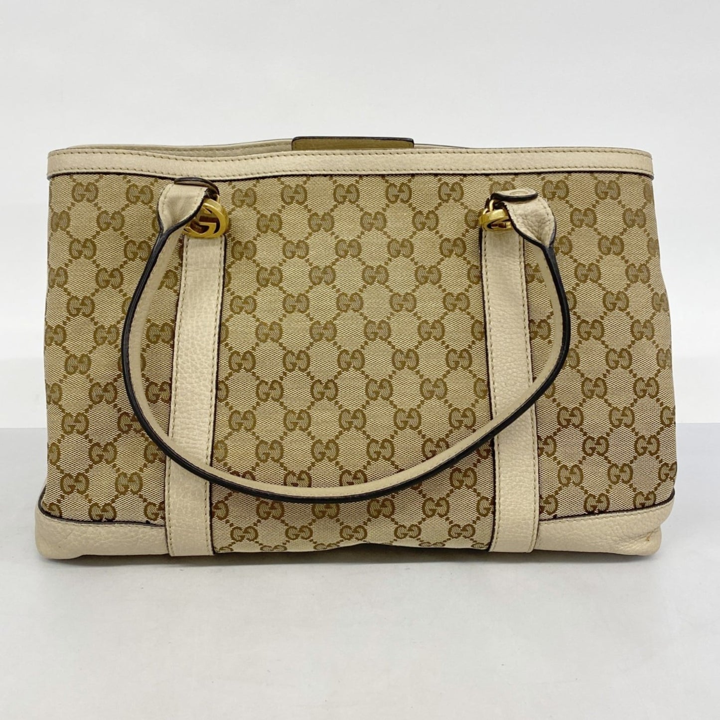 Gucci Beige Canvas Tote Bag ( )