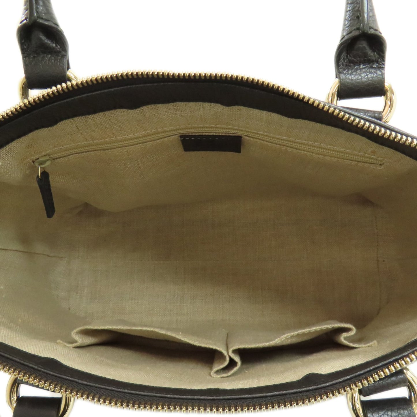 Gucci Black Leather Handbag ( )