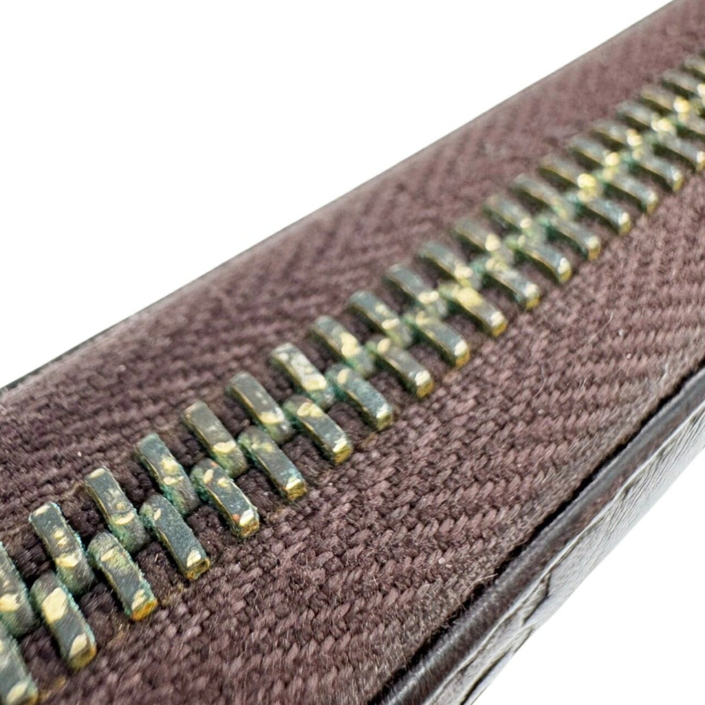 Gucci Brown Leather Long Wallet (Bi-Fold) ( )