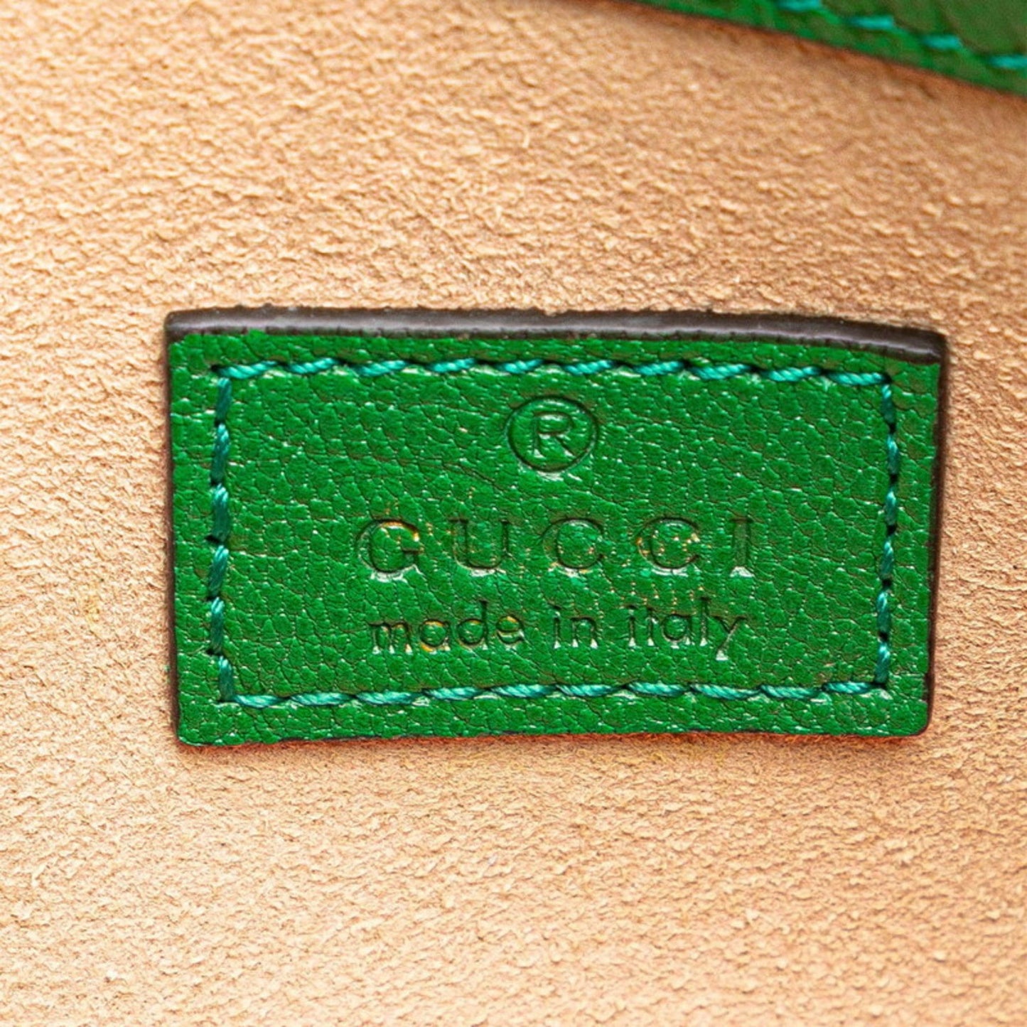 Gucci Green Leather Shoulder Bag ( )