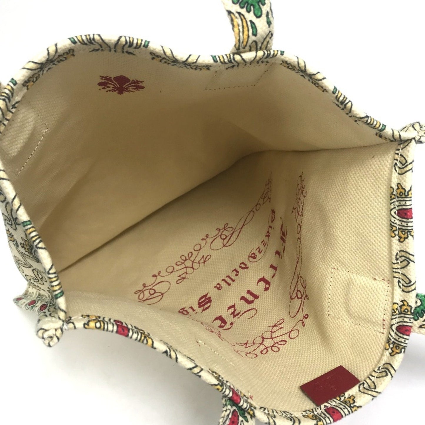 Gucci Multi-Color Canvas Shoulder Bag Tote Bag ( )