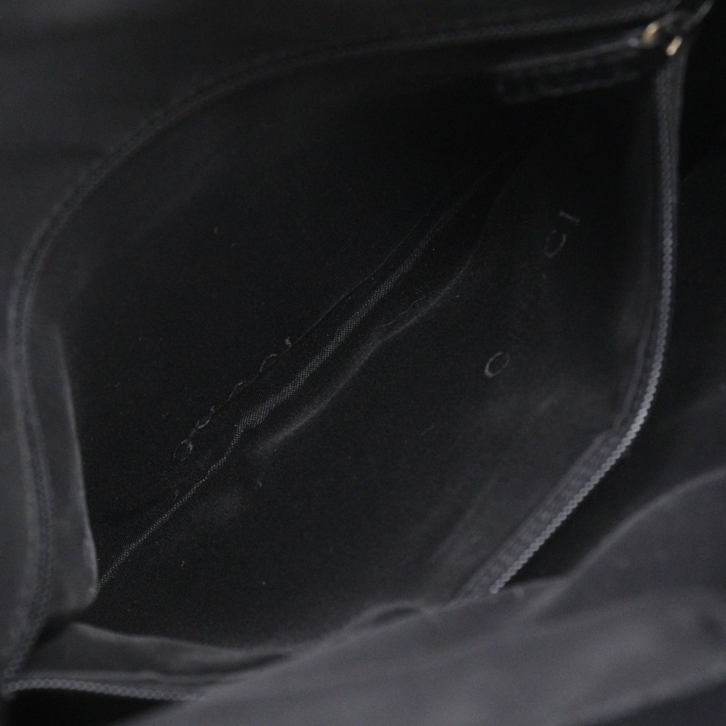 Gucci Black Nylon Canvas Shoulder Bag ( )