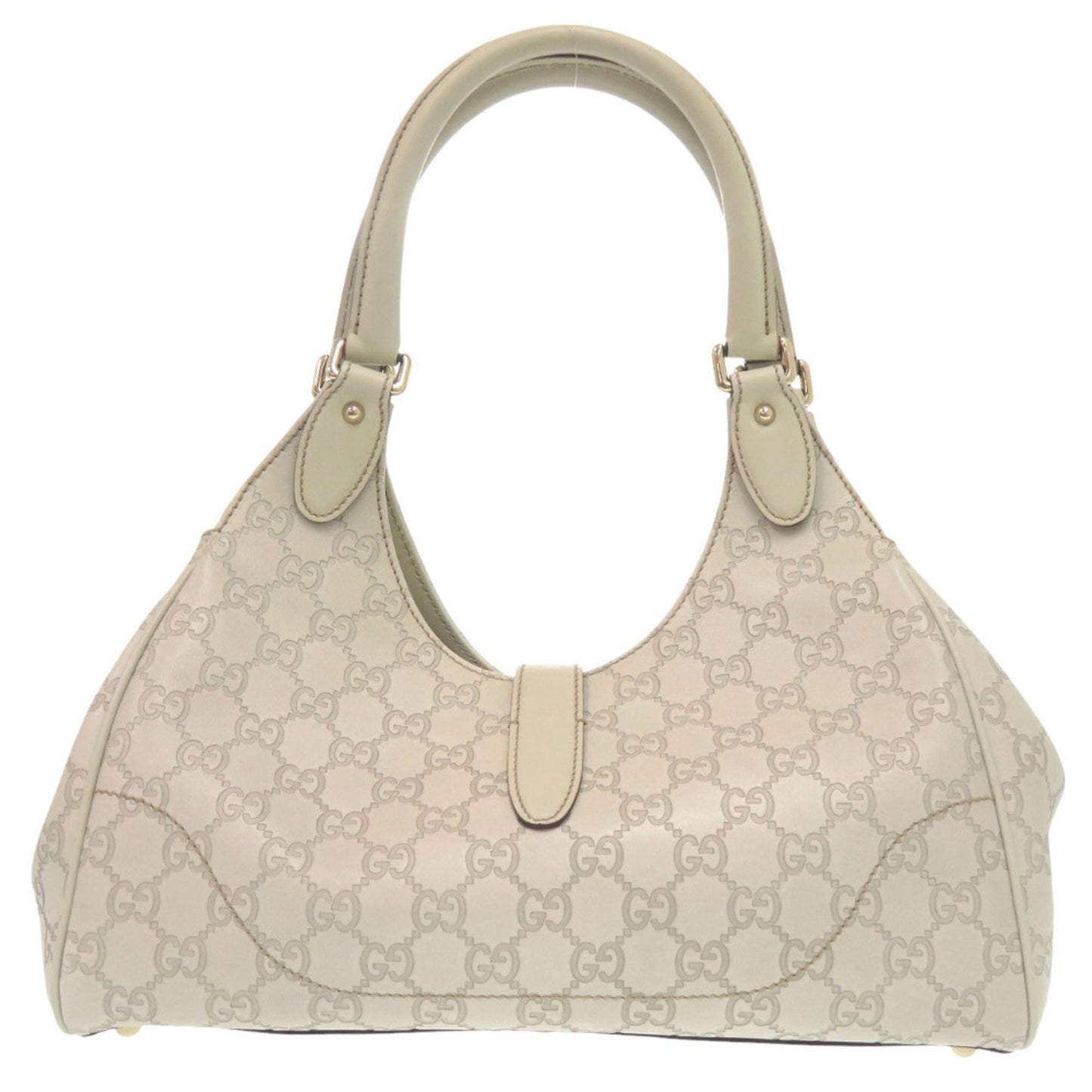 Gucci Ivory Leather Shoulder Bag ( )