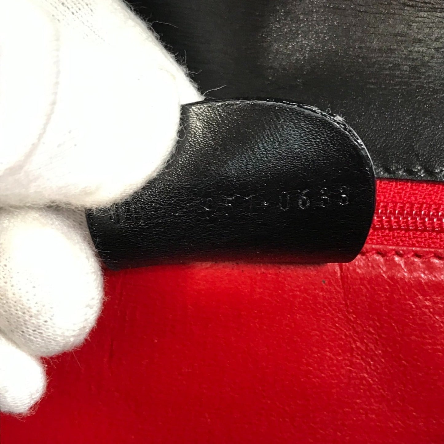 Gucci Black Leather Handbag ( )