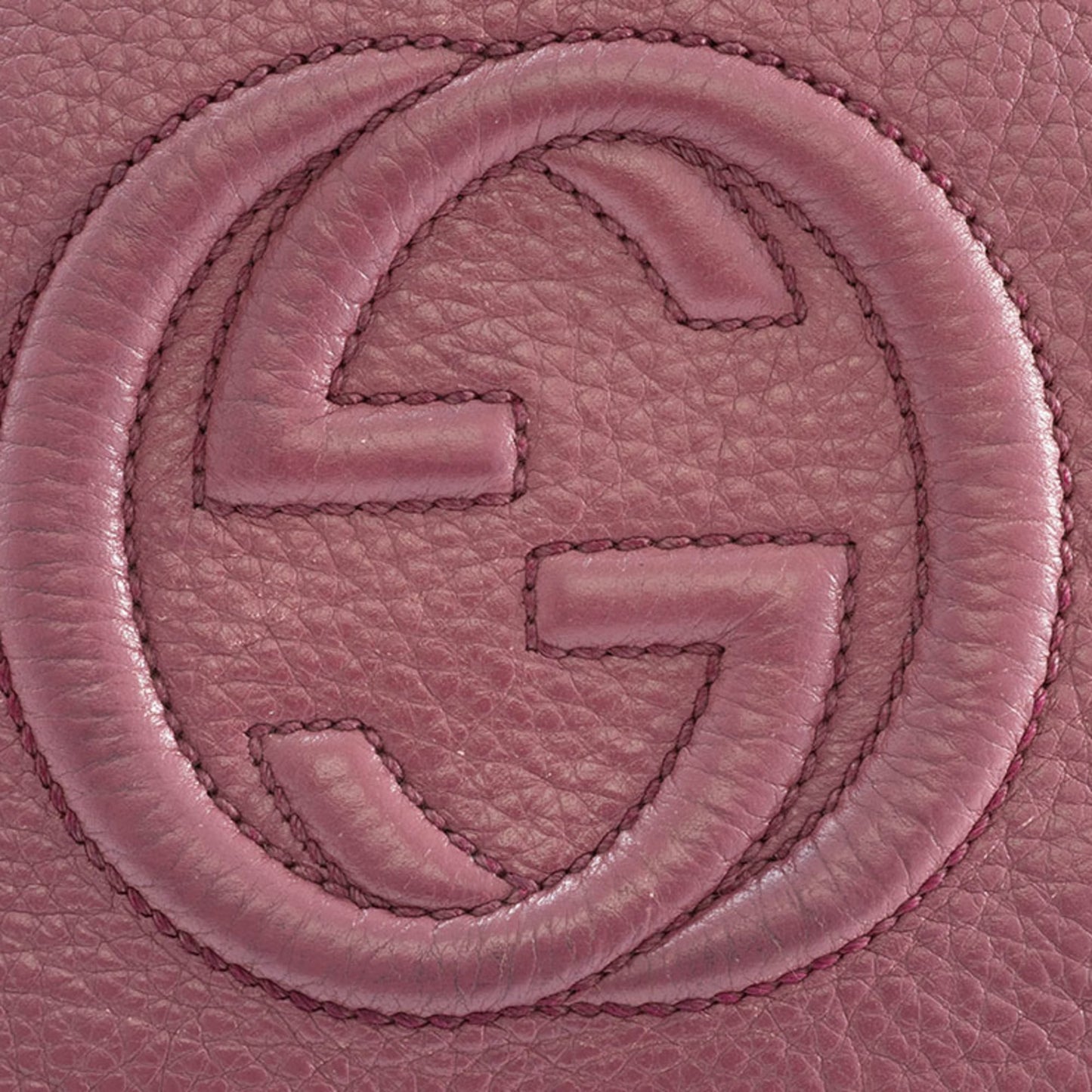 Gucci Purple Leather Shoulder Bag ( )