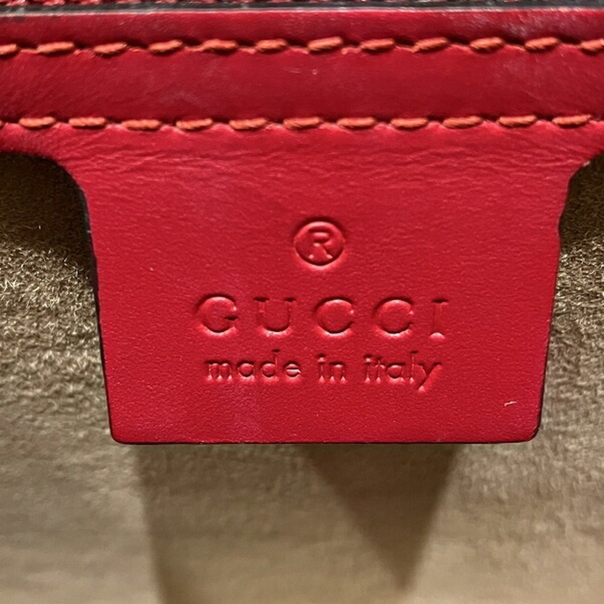 Gucci Leather Shoulder Bag