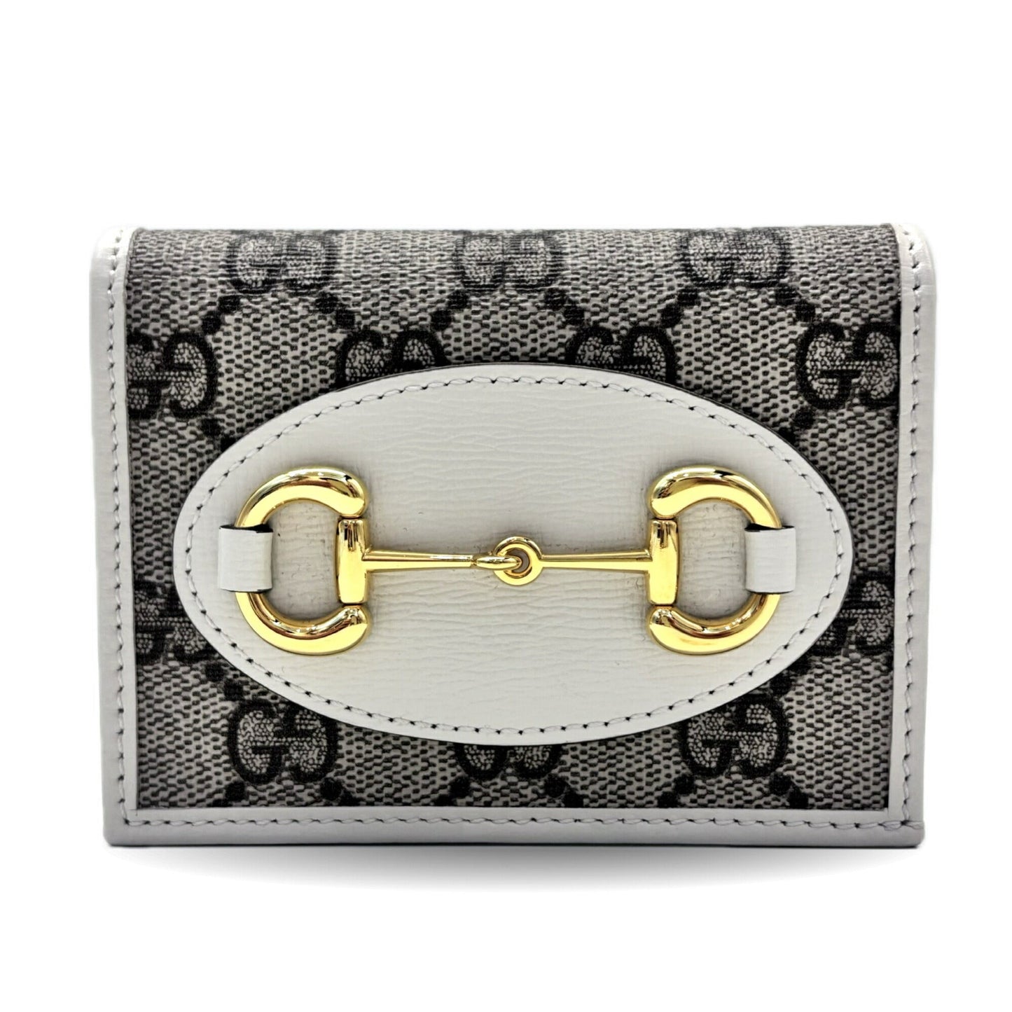 Gucci Gg Supreme White Gg Supreme Wallet (Bi-Fold) ( )