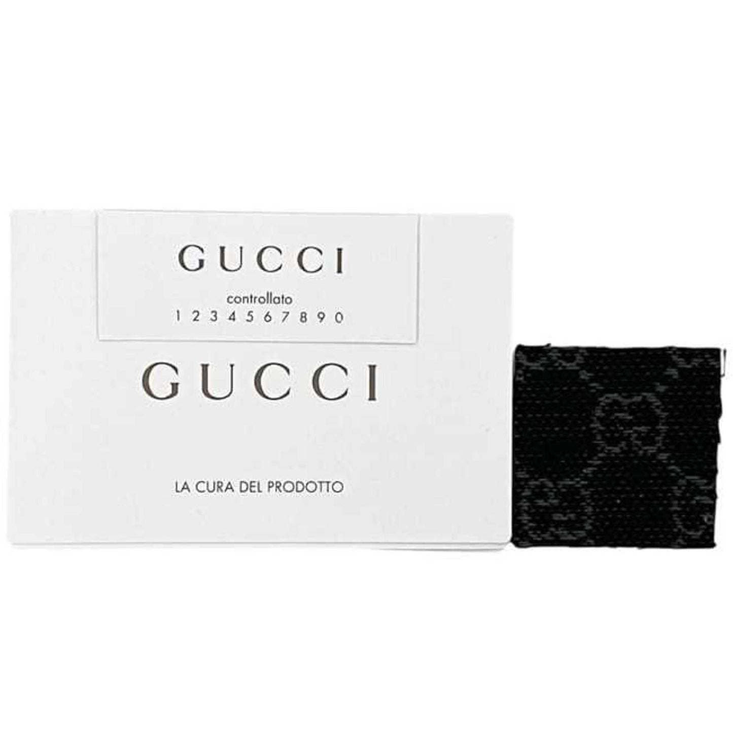 Gucci Gg Canvas Black Gg Canvas Leather Tote Bag ( )