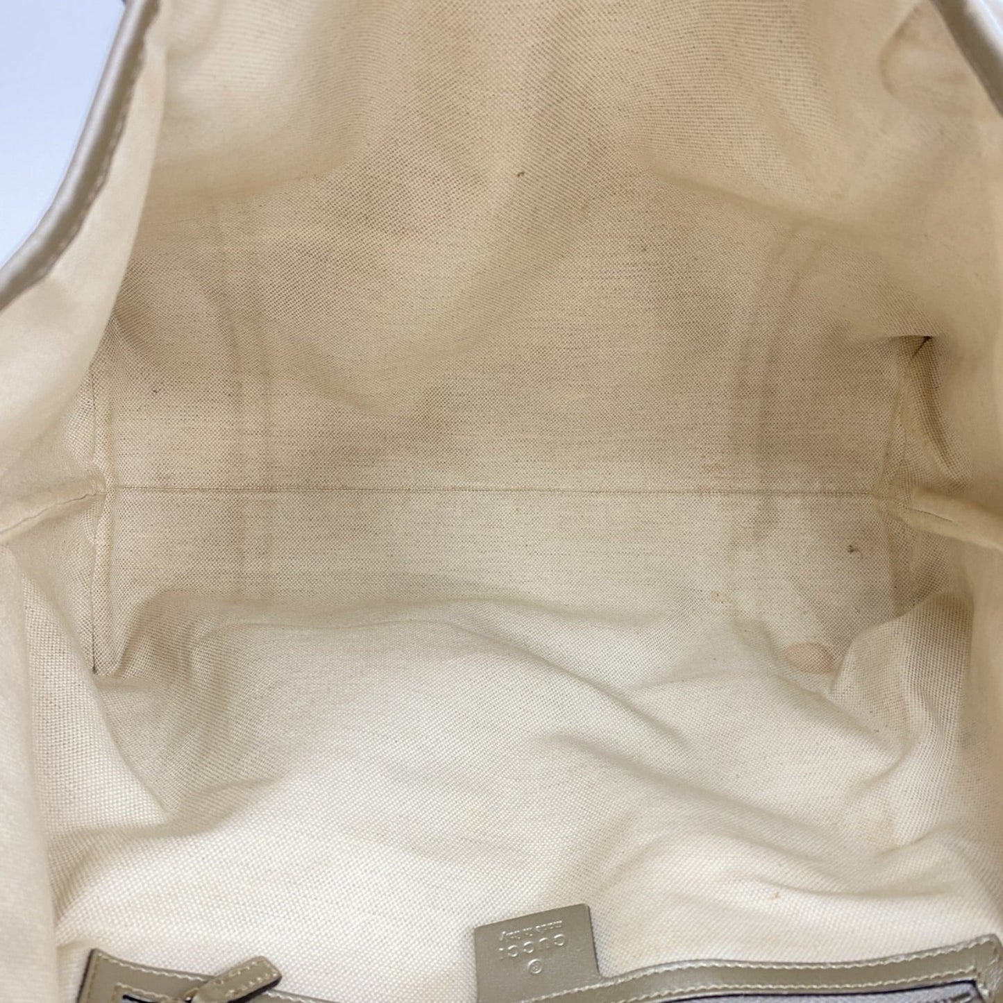 Gucci Silver Pvc Tote Bag ( )