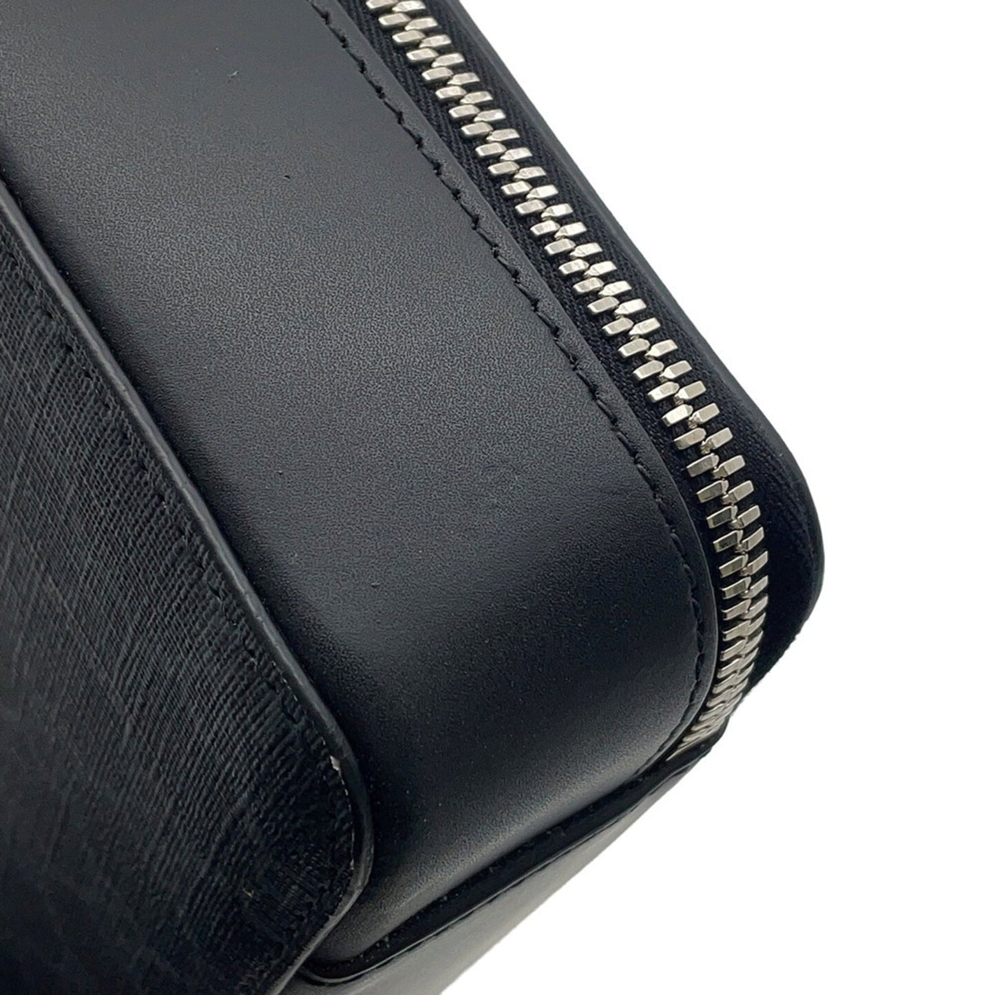 Gucci Black Gg Supreme Leather Shoulder Bag ( )