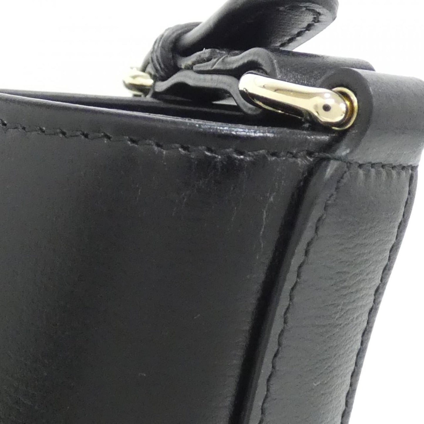 Gucci Black Leather Shoulder Bag ( )