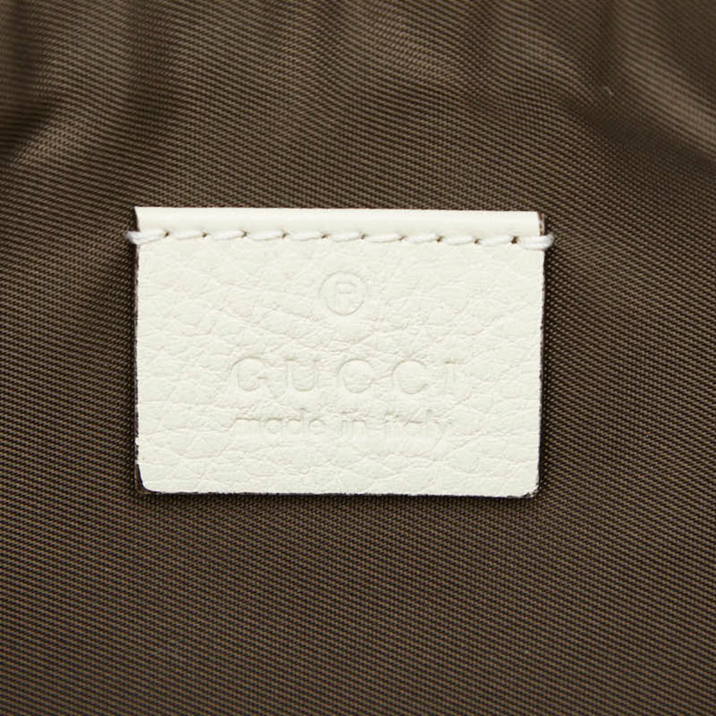 Gucci Animalier Ivory Leather Pouch ( )
