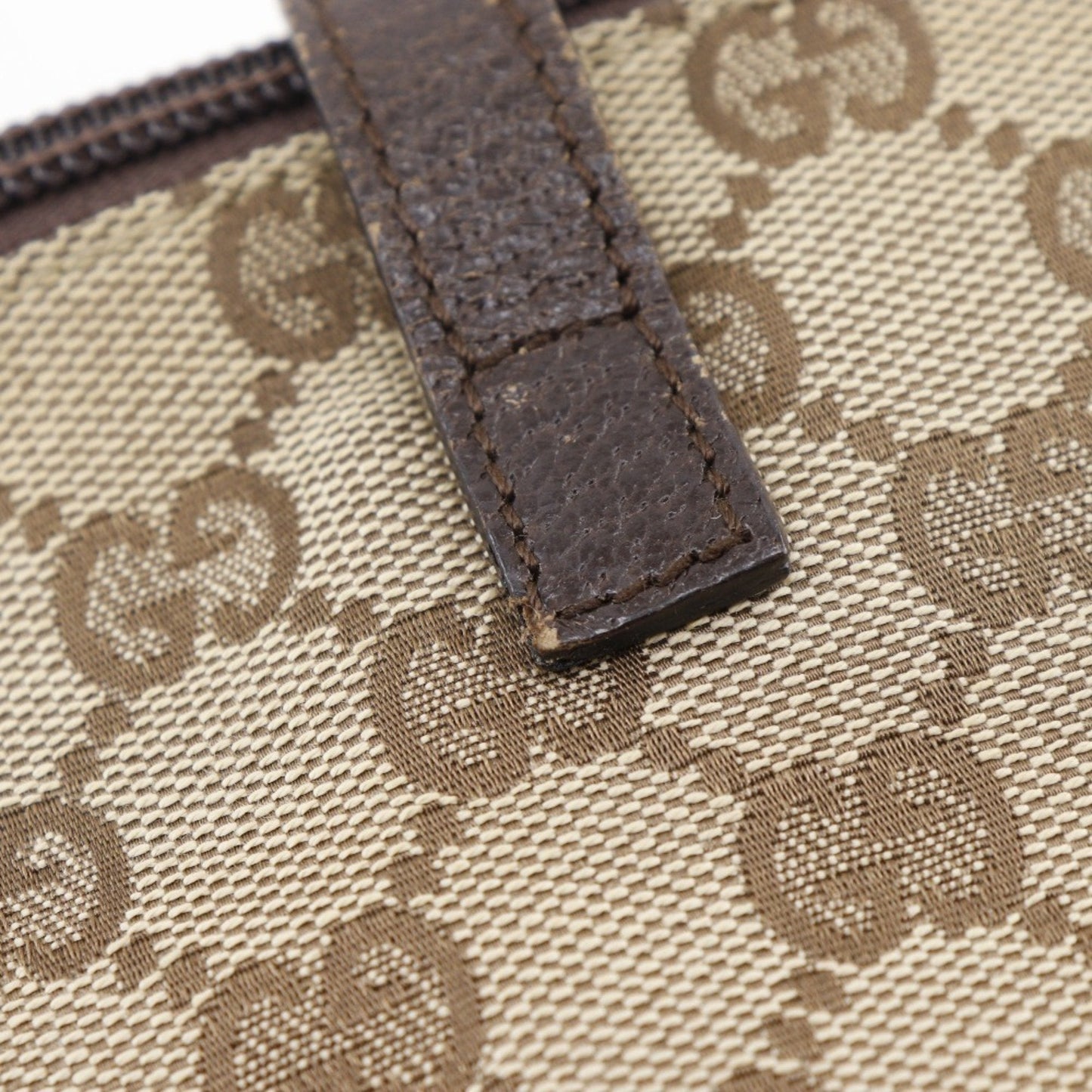 Gucci Beige Gg Canvas Handbag ( )