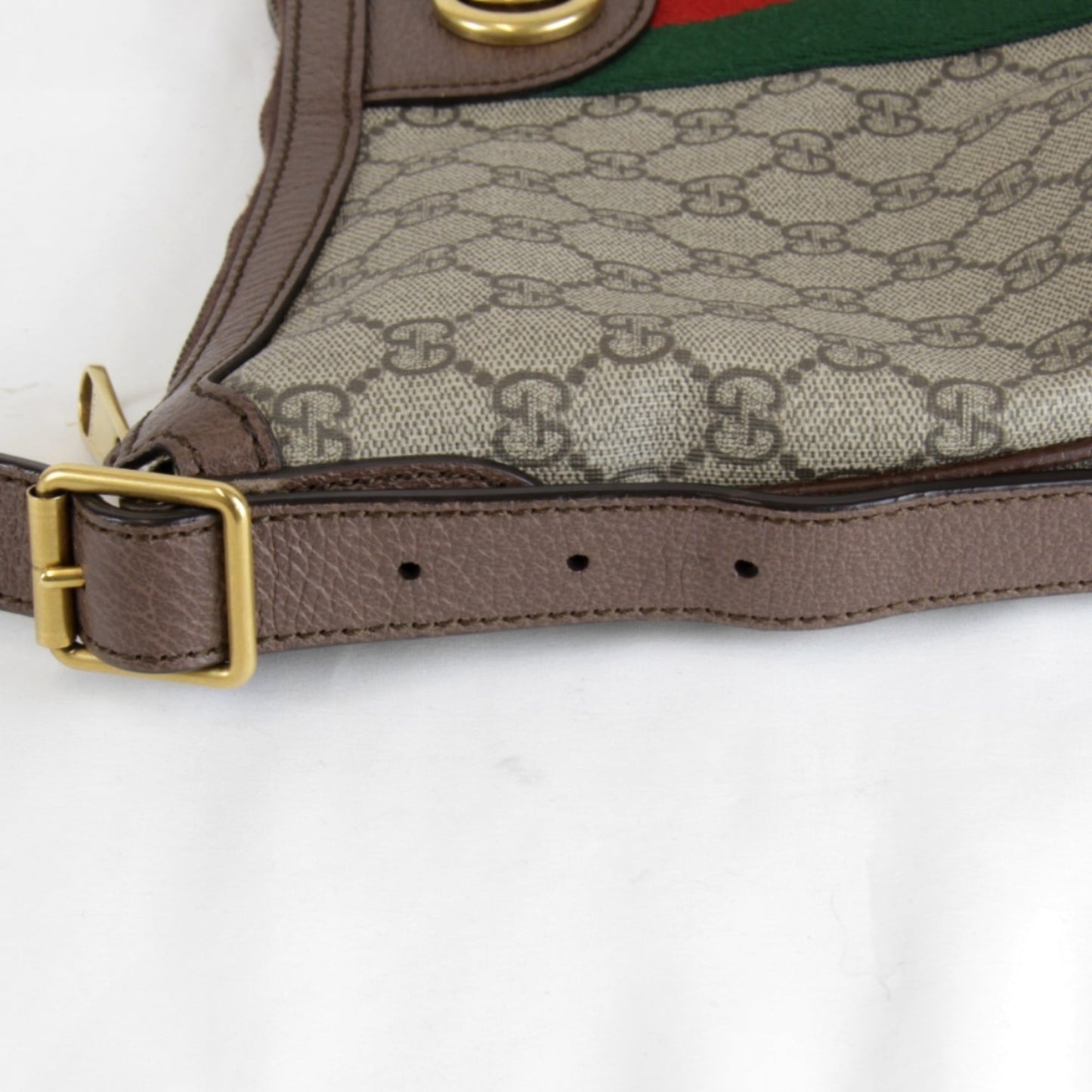 Gucci Ophidia Brown Gg Supreme Shoulder Bag ( )