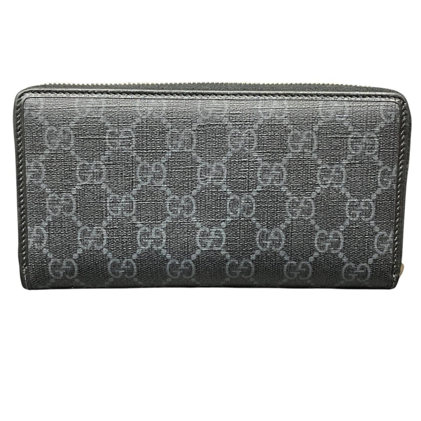 Gucci Black Gg Supreme Long Wallet (Bi-Fold) ( )