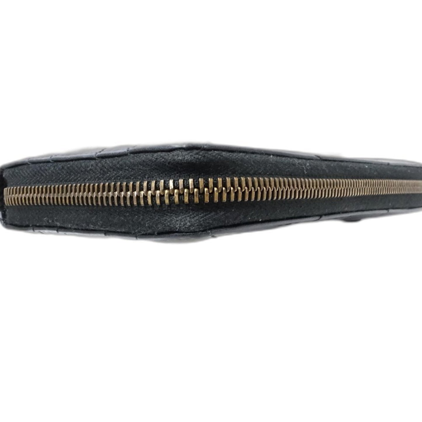 Gucci Black Leather Long Wallet (Bi-Fold) ( )